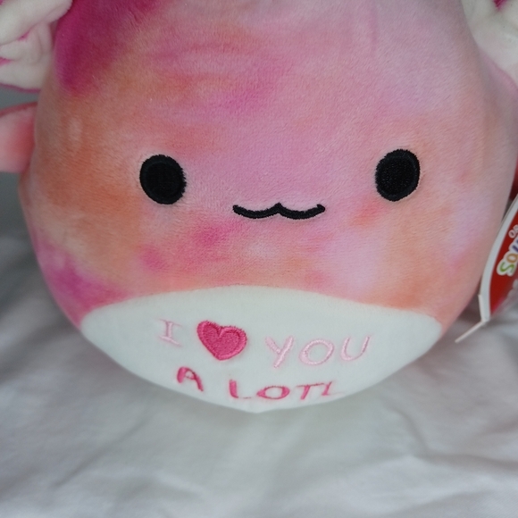 Squishmallows Pink and White Plush Toy - Picture 2 of 5